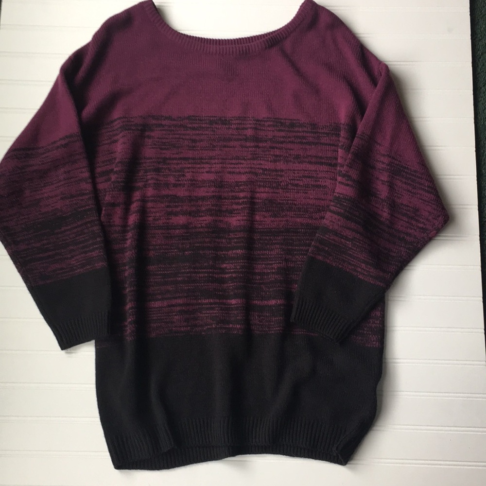 ☀️Dividcd hm Red and black small sweater